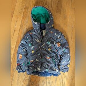 Mini Boden Space Puffer Coat. For The Space-loving Kiddo In Your Life.